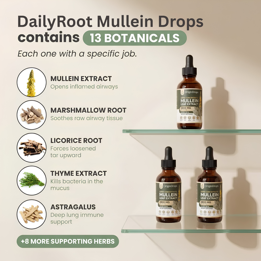 Concentrated Mullein Drops