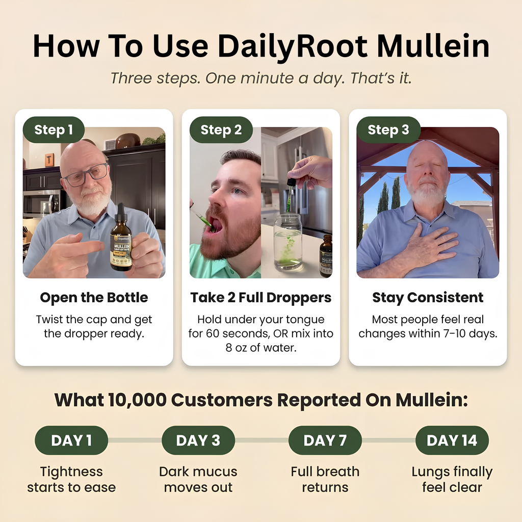 Concentrated Mullein Drops