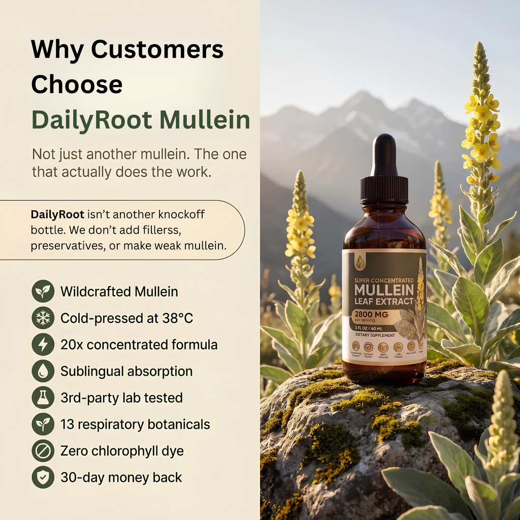 Concentrated Mullein Drops